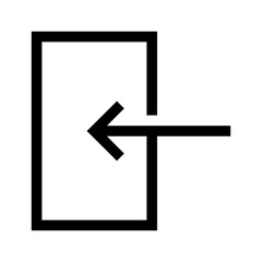 Exit Outline Icon