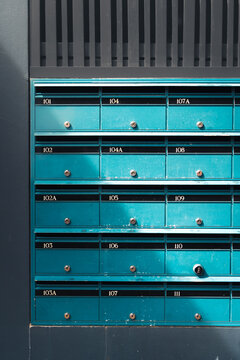 mailbox wall