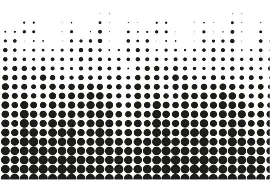 abstract gradient halftone dots background Pop art template texture Vector illustration