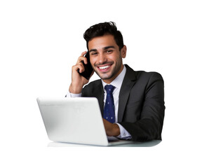 Young_happy_busy_latin_businessman_talking_on_phone