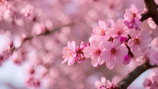 Pink Peach Closeup