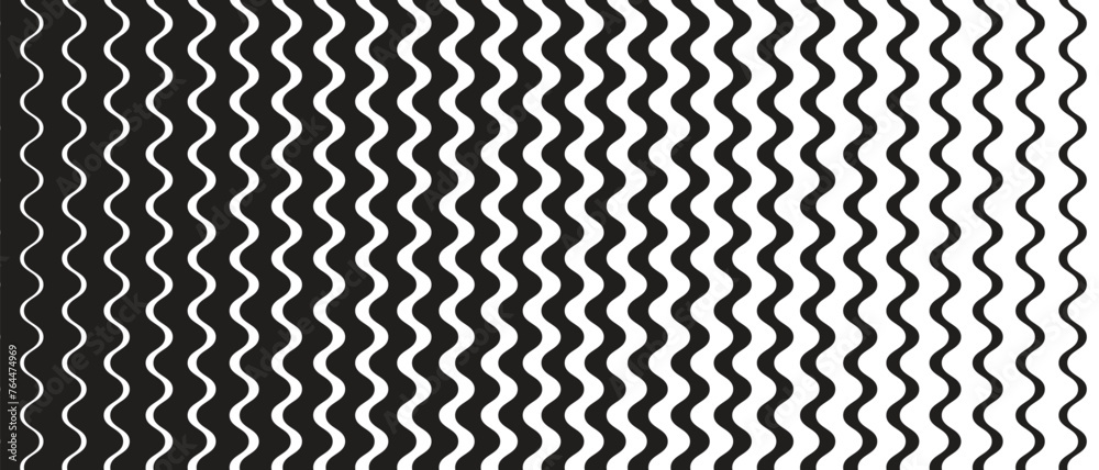 Poster abstract geometric line pattern art vector illustration.