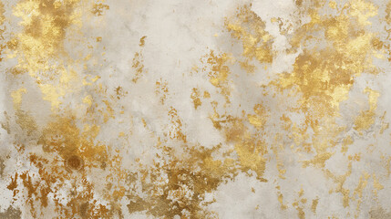 白と金のアート