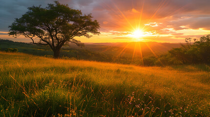 The beauty of nature during the golden hour. Whether it's a sunrise or sunset, the warm and soft...