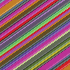 Diagonal striped surface in colorful colors