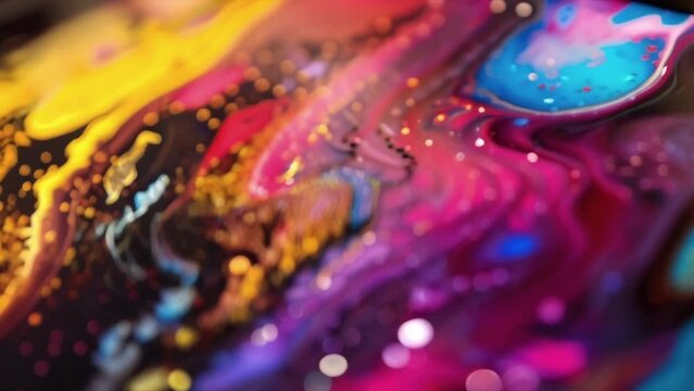 A closeup of a tablet screen highlighting the vibrant and lifelike colors produced by quantum dot technology. The description explains how this advancement is making electronic