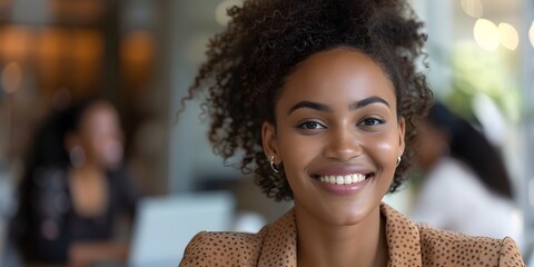 Confident and Poised Business Professional Leads Successful Meeting with Collaborative Team