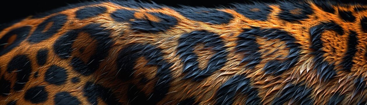 Wild cheetah print patterns in a fashion-forward design