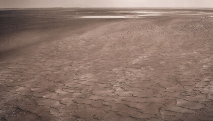 温暖化　環境破壊　地球　灼熱　乾燥　砂漠化