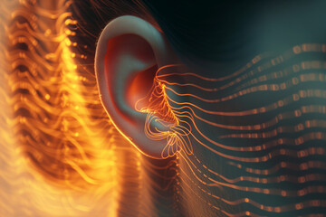 Hearing and perception of sound waves and music. Fighting hearing loss