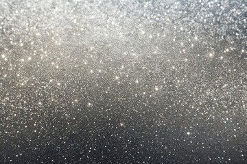 Silver glitter background. The image is perfect for adding a touch of glamour and sparkle to any design project.