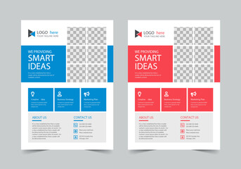 Corporate Flyer Template | A4 | Print Ready