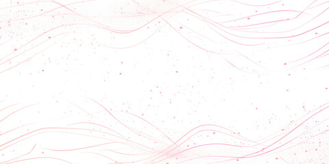 Abstract Red Lines on Transparent Dusty Background