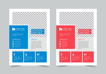 Corporate Service Flyer Template | A4 | Print Ready