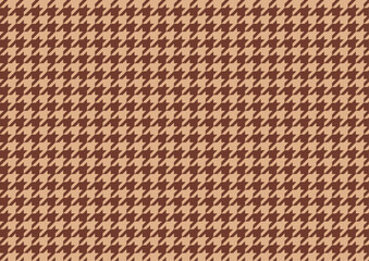 和柄　千鳥格子　伝統　紋様　 ブラウン　茶　背景　素材