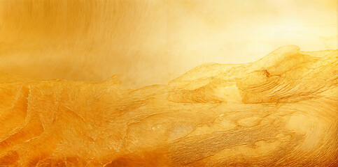 Gold brush stroke and texture golden. Abstract oil paint golden texture background, pattern of gold brush strokes. Golden texture brush stroke used as background.