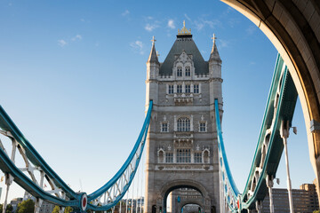 Fototapeta na wymiar Day shot of Tower Bridge.
