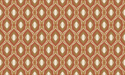 Hand draw digital seamless pattern block print batik vector ajrakh.great for textiles, banners, wallpapers, wrapping vector design.