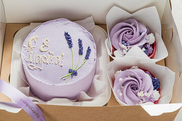 tasty cake for Woman's Day