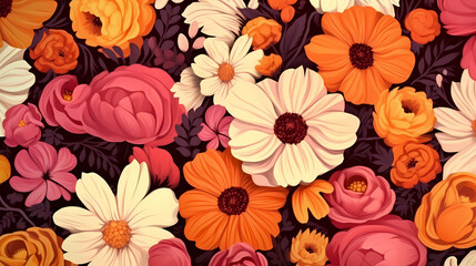 Floral seamless pattern