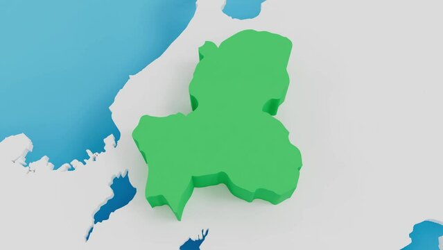岐阜県　地図　ズームアップ
