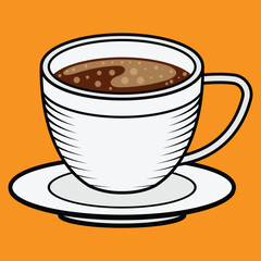 Coffee cup icon vector illustration 