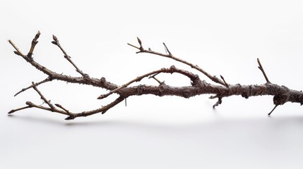 Fototapeta na wymiar A branch of a tree that is bent over. Can be used as a symbol of resilience and strength