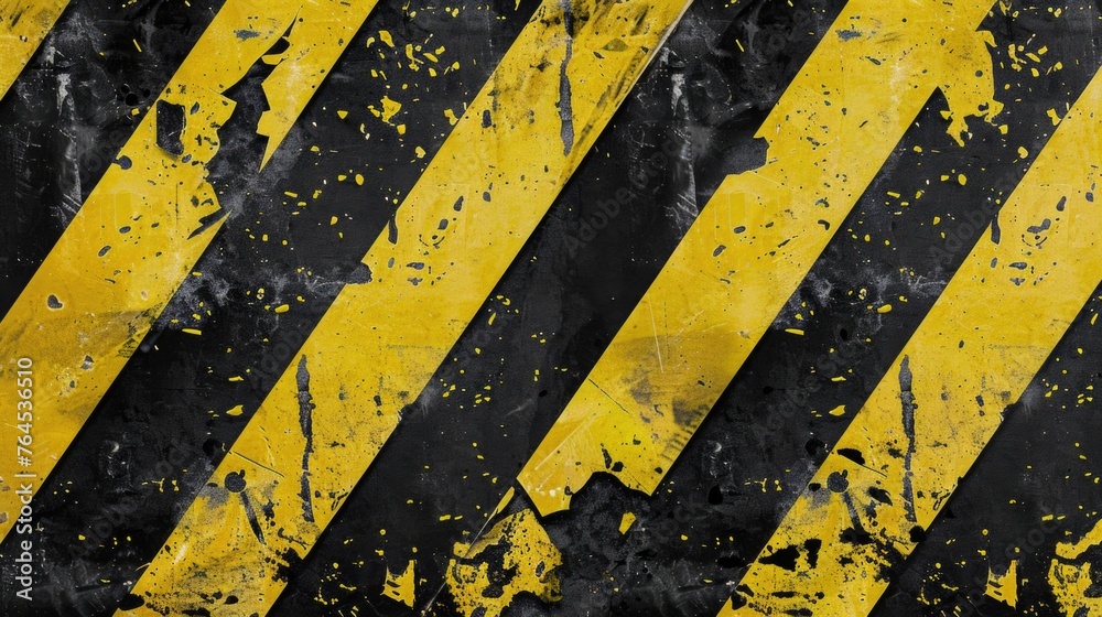 Poster A vibrant striped wall with colorful paint splatters, perfect for adding a pop of color to your design projects