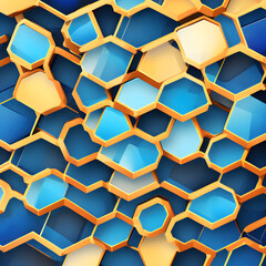honeycomb pattern
