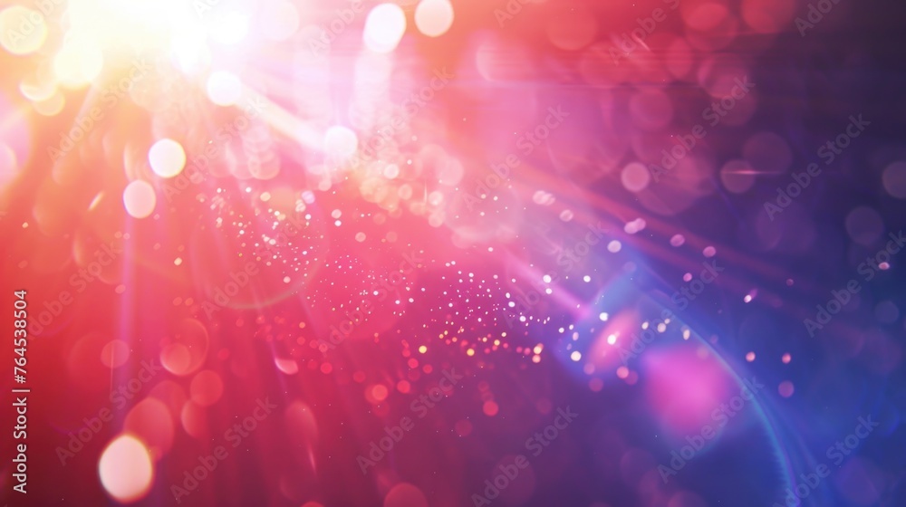 Poster blurry image of a bright light, suitable for various concepts