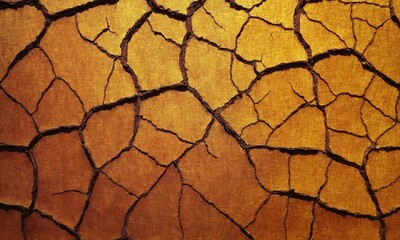 Texture of cracked dry brown soil. Abstract background and texture for design.