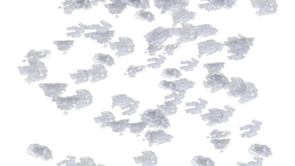 background made of spheres