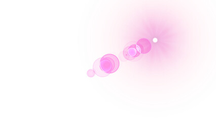 Obraz premium pink soap bubble