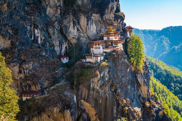 frontal view of Tiger’s Nest Monastery