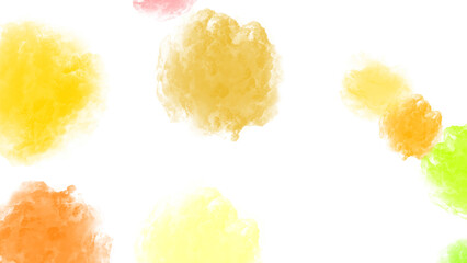 watercolor paint strokes