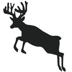 deer icon silhouette