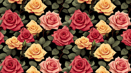 Colorful flowers background, season concept