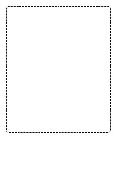 vertical banner, dot line frame, rectangle shape, geometric, isolated. transparent background and copy space or empty. png