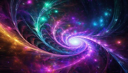 Obraz premium abstract background with glowing lines