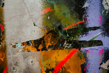 paint, texture, grunge, art, dirty, painting, rust, - 764562306