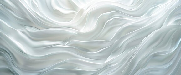 White Wave Background Neutral Clean Design, HD, Background Wallpaper, Desktop Wallpaper