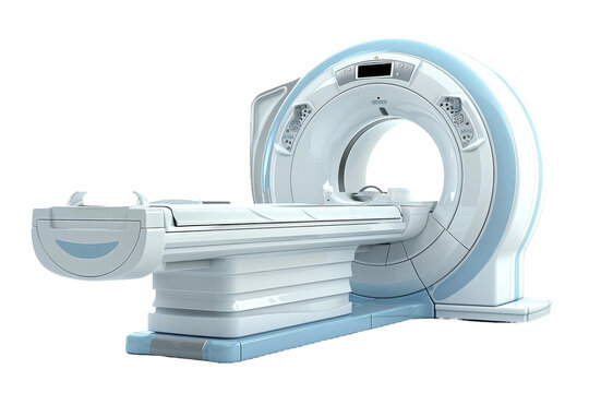 MRI Machine on transparent background,