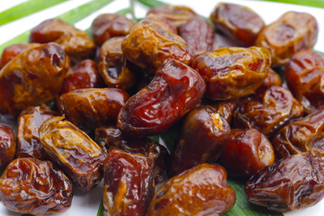 Dates or dattes palm fruit