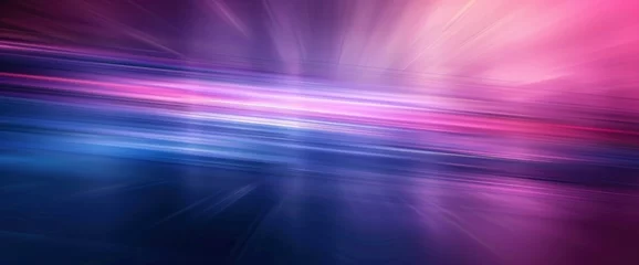 Rolgordijnen Pink Purple And Navy Blue Defocused, HD, Background Wallpaper, Desktop Wallpaper © Moon Art Pic
