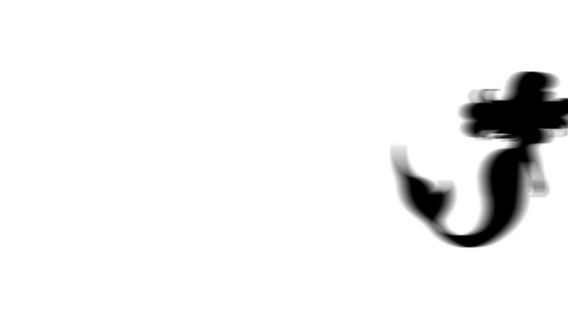 Animation set, mermaid symbol. Animations: transparency, zooms, transition top to down, transition left to right, slide up to down, slide left to right