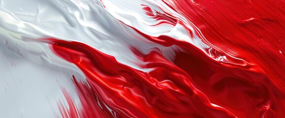 Red And White Abstract Background, HD, Background Wallpaper, Desktop Wallpaper