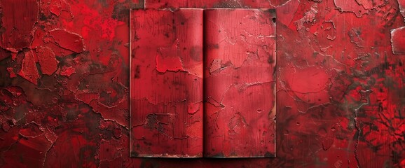 Red Grunge Poster Background, HD, Background Wallpaper, Desktop Wallpaper