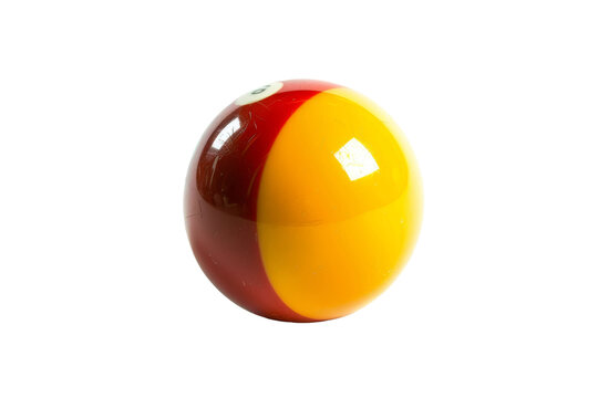 Snooker Ball on transparent background,