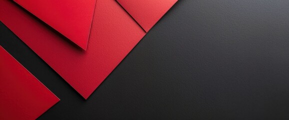 Red Triangle Background Geometric Overlap, HD, Background Wallpaper, Desktop Wallpaper