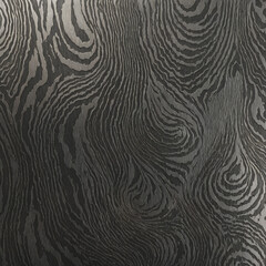 Black and white Damascus damask steel texture knife material pattern used for background and wallpaper. Black and white pattern for damask steel and alloy